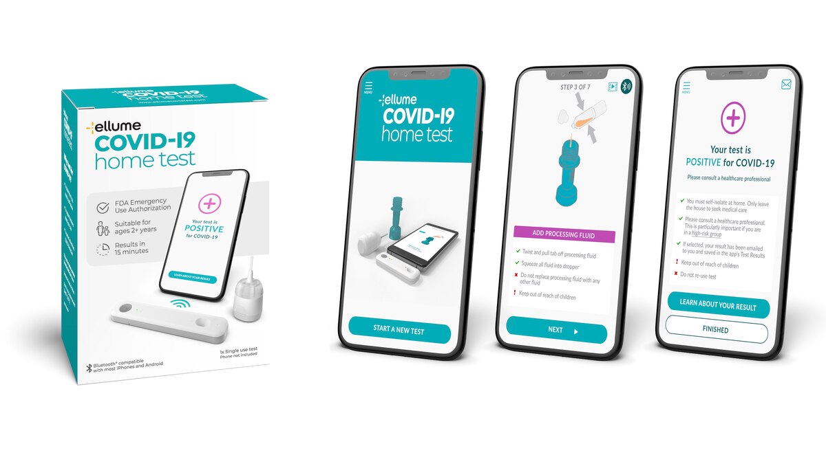 EE.UU. aprueba la primera prueba de COVID-19 completamente casera - prueba-covid-19-casera-ellum
