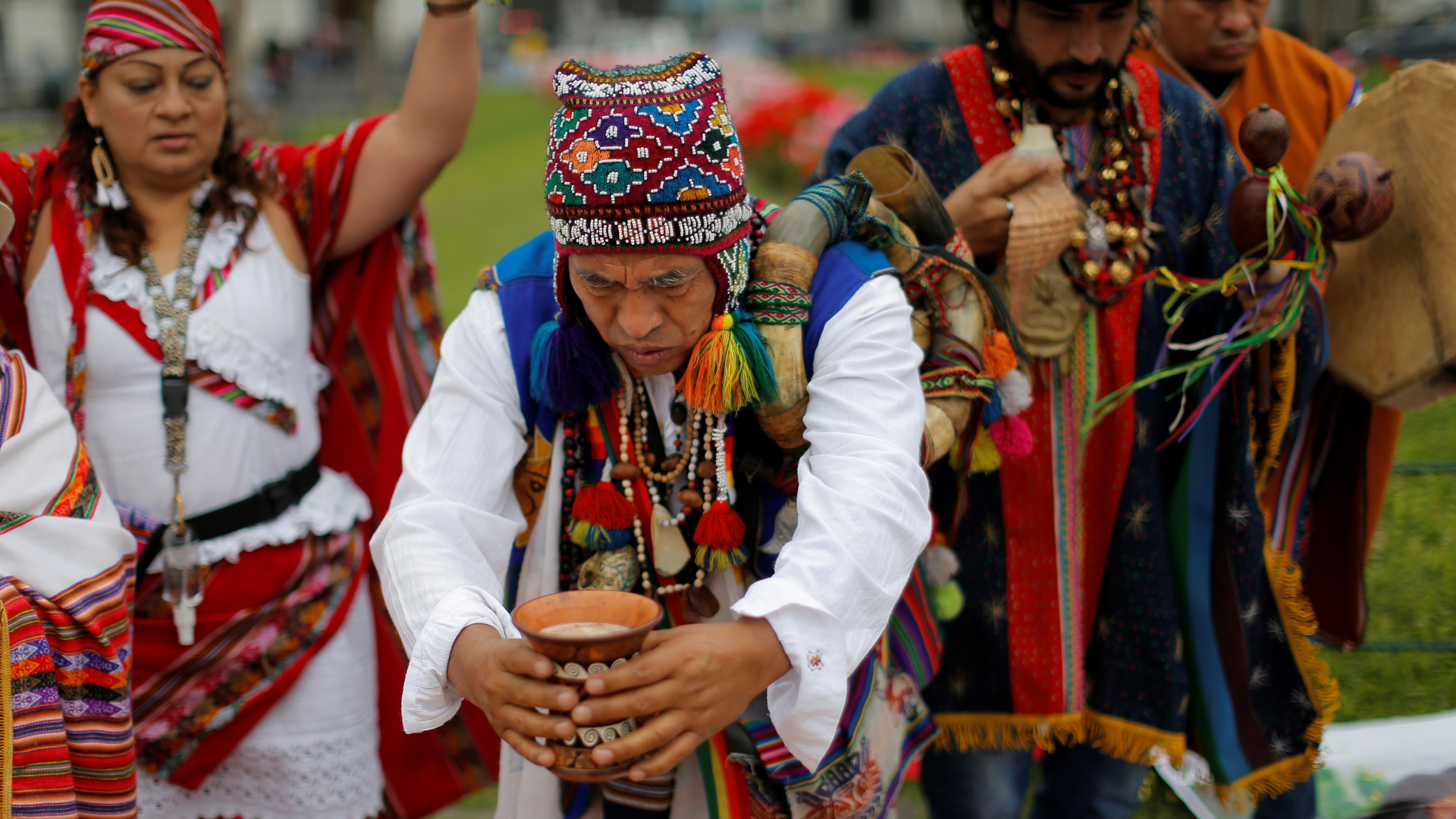 Chamanes peruanos claman tranquilidad y buena salud para 2021 - ritual-de-chamanes-peruanos