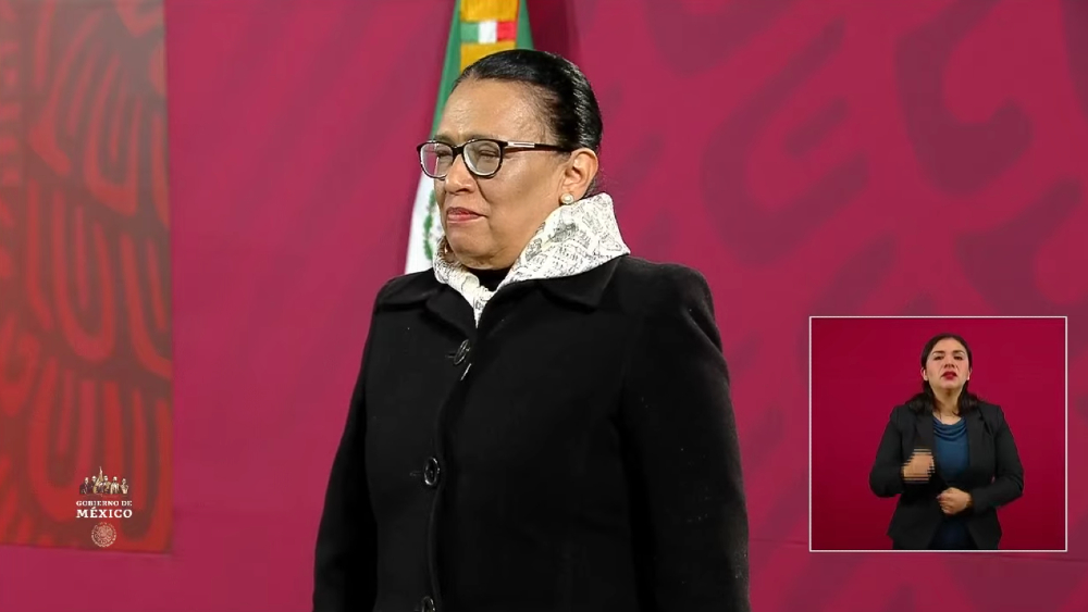 AMLO da la bienvenida a Rosa Icela Rodríguez como titular de SSPC