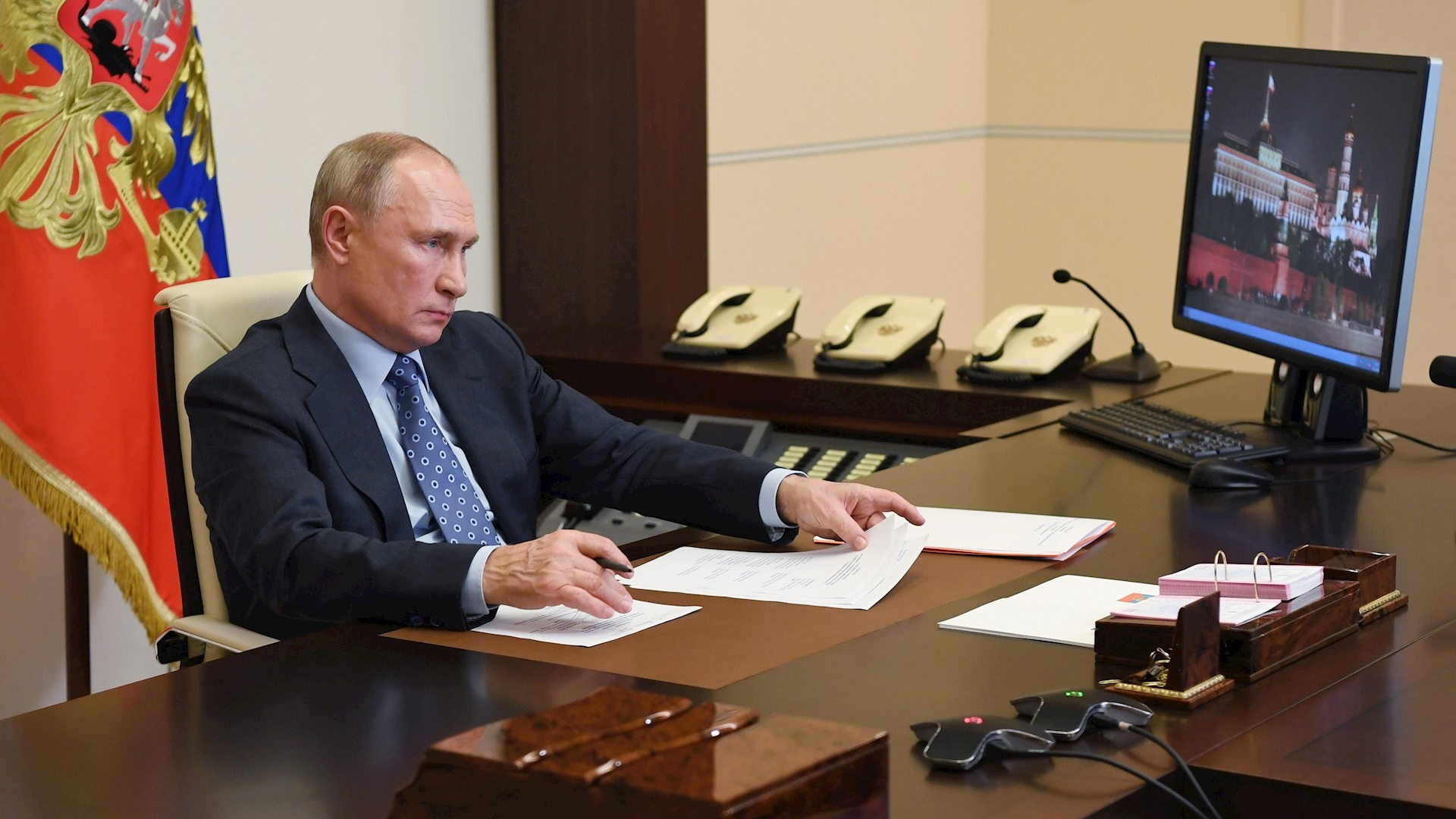 Vladimir Putin felicita finalmente a Joe Biden por su victoria en las elecciones Vladimir Putin felicita finalmente a Joe Biden por su victoria en las elecciones