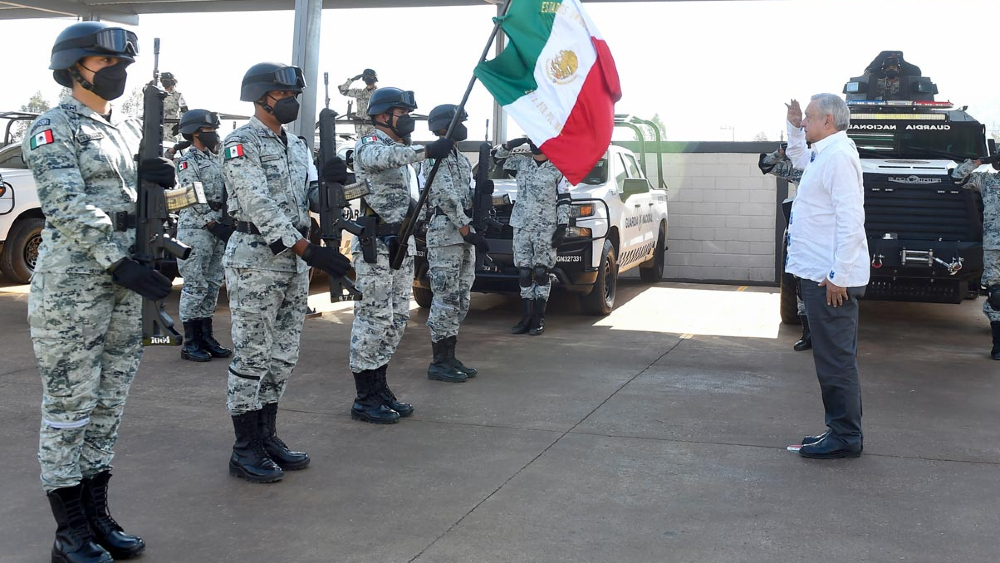Asegura AMLO que Guardia Nacional tiene aprobación del 70% entre la población