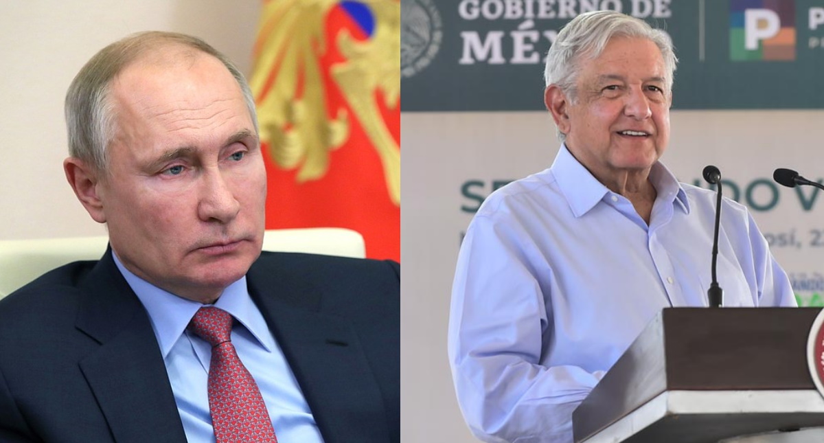 López Obrador conversará el lunes con Vladimir Putin