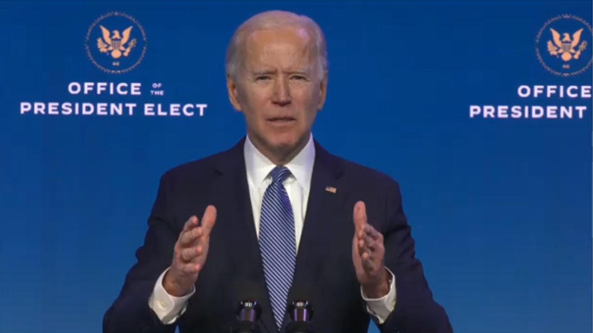 Biden confía vacunar contra COVID-19 a 100 millones de personas en primeros 100 días de gestión