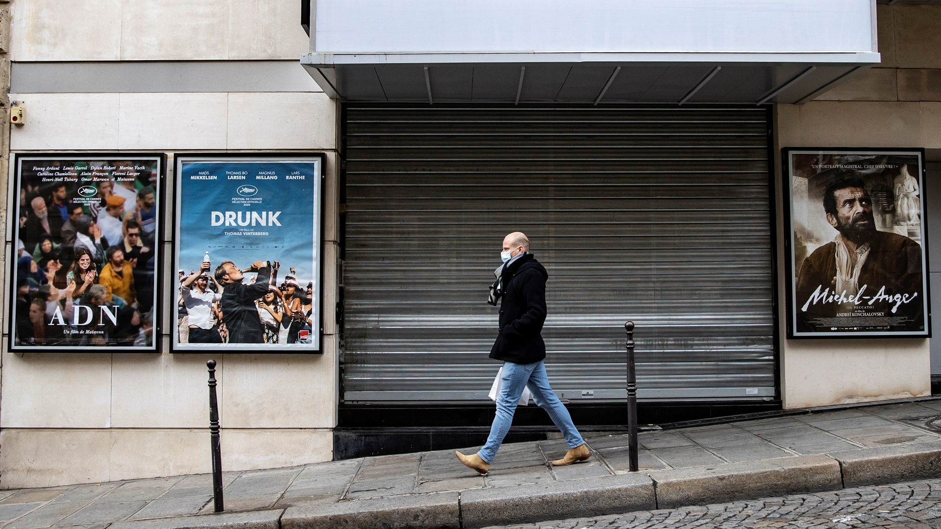 Extiende Francia toque de queda 'reforzado' por COVID-19 - calles-semivacias-en-francia-por-toque-de-queda-ante-covid-19