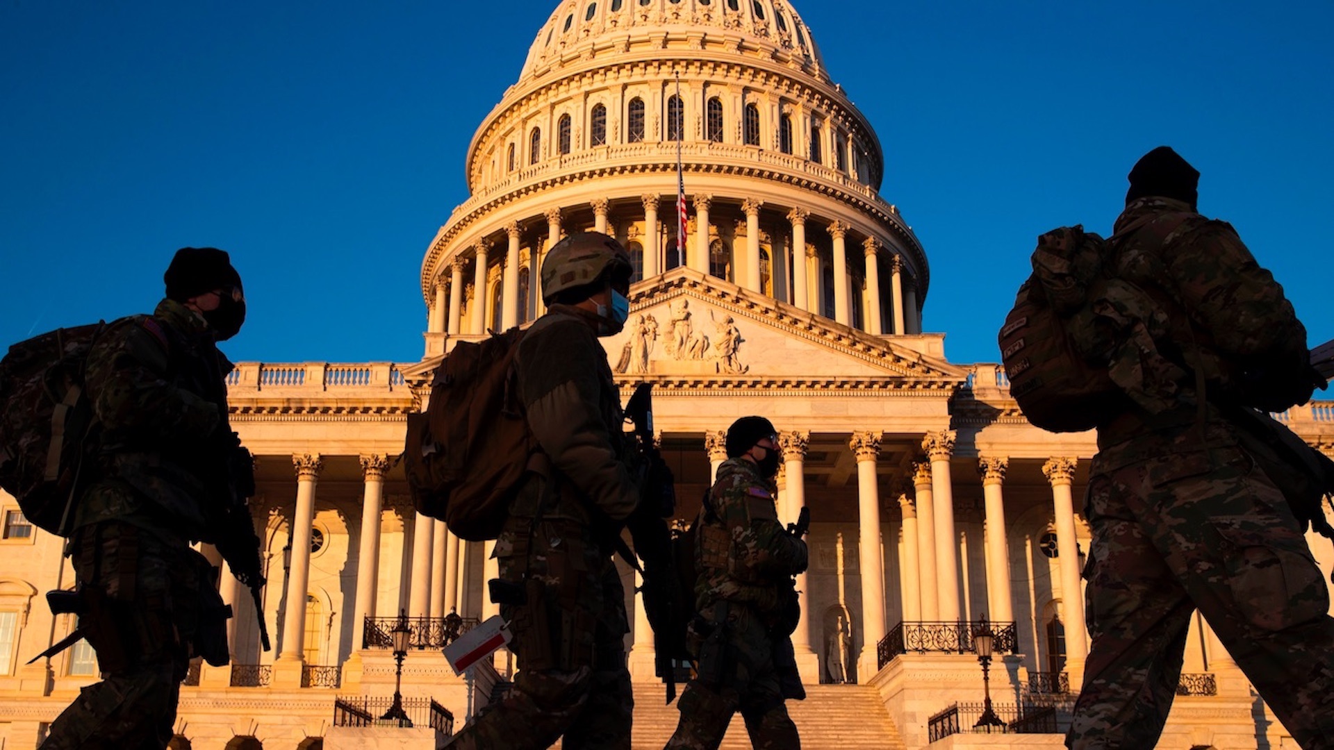 Blindada, Washington se prepara para la llegada de Joe Biden a la Casa Blanca - capitolio-2