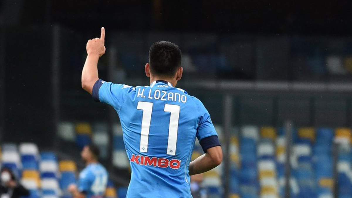 #Video ‘Chucky’ Lozano anota gol a los 9 segundos, el más rápido de la historia del Napoli