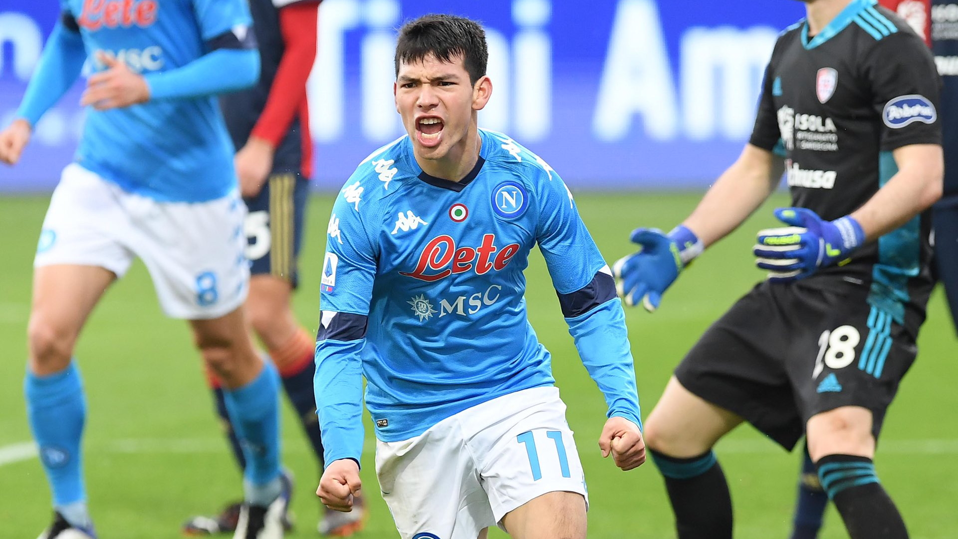 #Video ‘Chucky’ Lozano anota en goleada del Nápoles al Cagliari #Video ‘Chucky’ Lozano anota en goleada del Nápoles al Cagliari