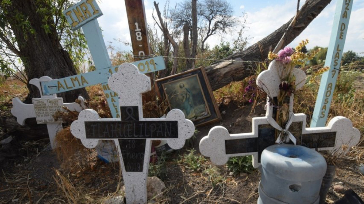 En el abandono, memorial y familias de víctimas de Tlahuelilpan a 4 años de la explosión En el abandono, memorial y familias de víctimas de Tlahuelilpan a 4 años de la explosión