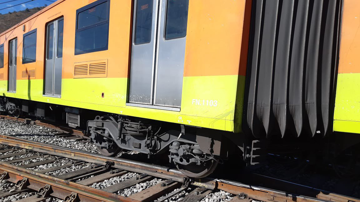 Descarrila tren en Línea A del Metro Descarrila tren en Línea A del Metro