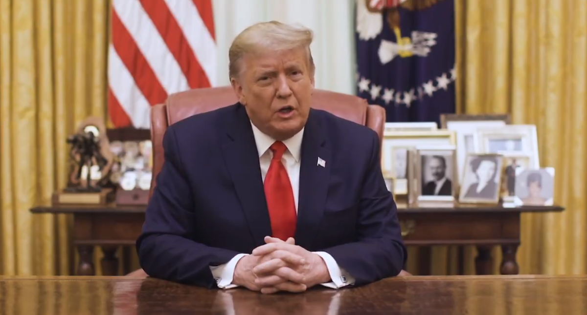 #Video Mi movimiento siempre se trató sobre defender el Estado de derecho, asegura Trump