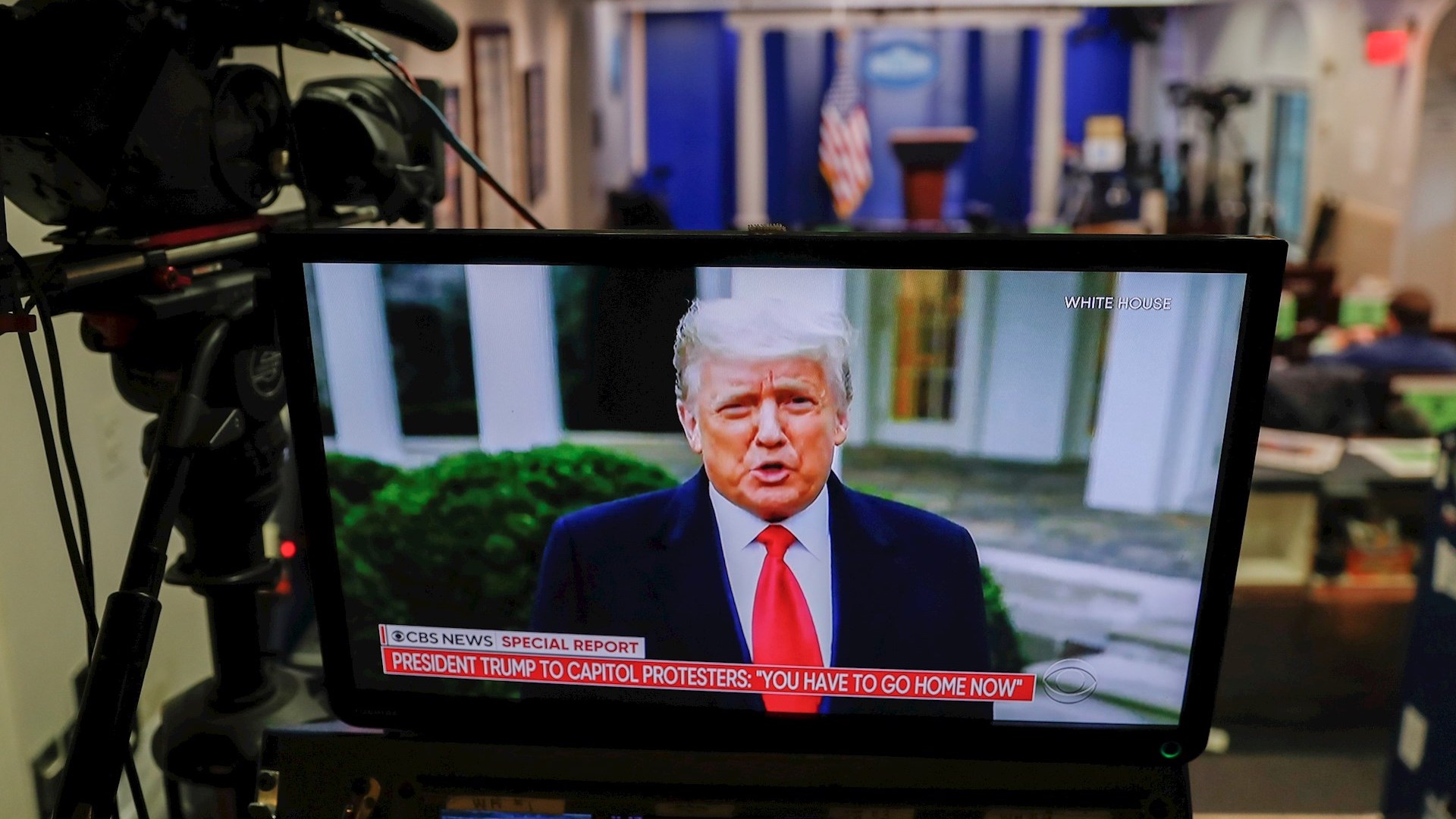 Trump acepta que se acaba su mandato; promete una “transición ordenada”