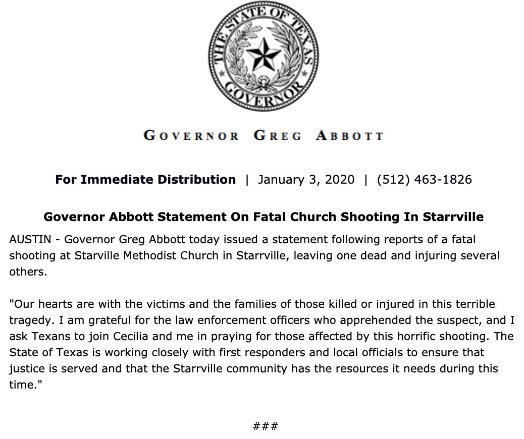 Un muerto y varios heridos deja tiroteo en iglesia Metodista de Texas - eq00igfxcayij5z