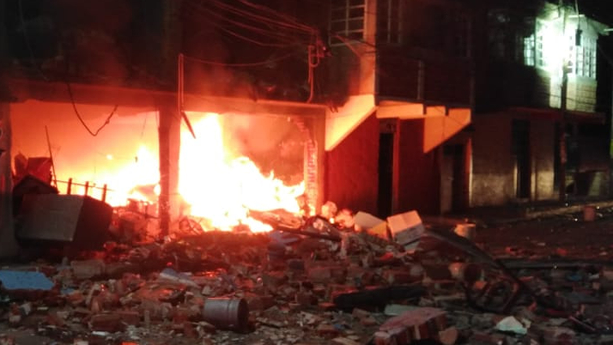 #Video Acumulación de gas causa explosión en Ixtapaluca