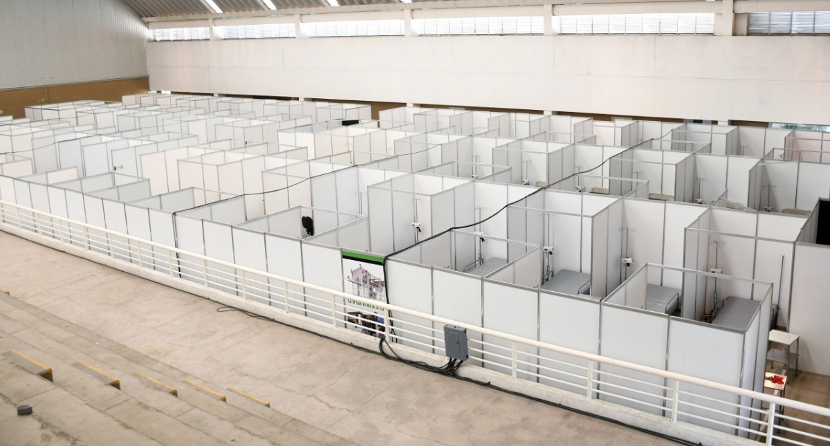 Hospital provisional en el Bordo de Xochiaca lleva 10 meses sin atender a un solo paciente