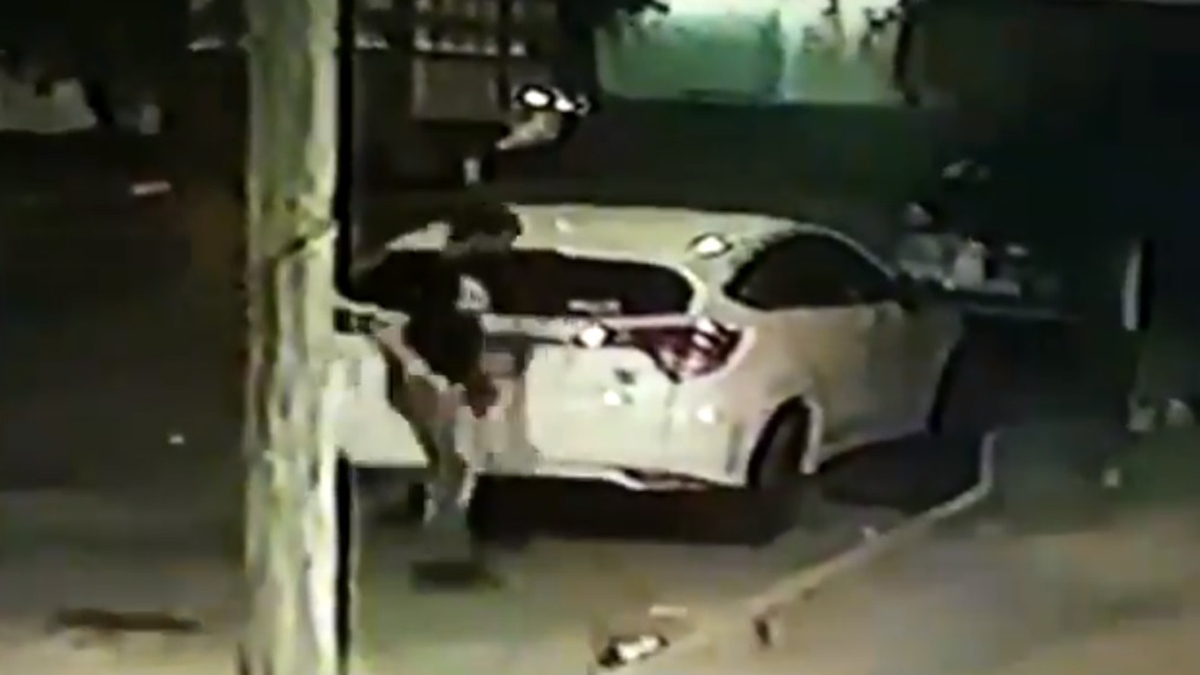 #Video Captan a sospechoso de desaparición de Samara Aurora con bulto envuelto en sábanas