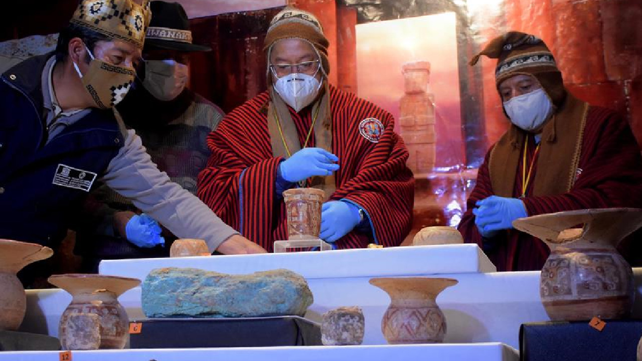 Investigadores encuentran 45 piezas arqueológicas en Bolivia, lo llaman el “hallazgo del siglo”