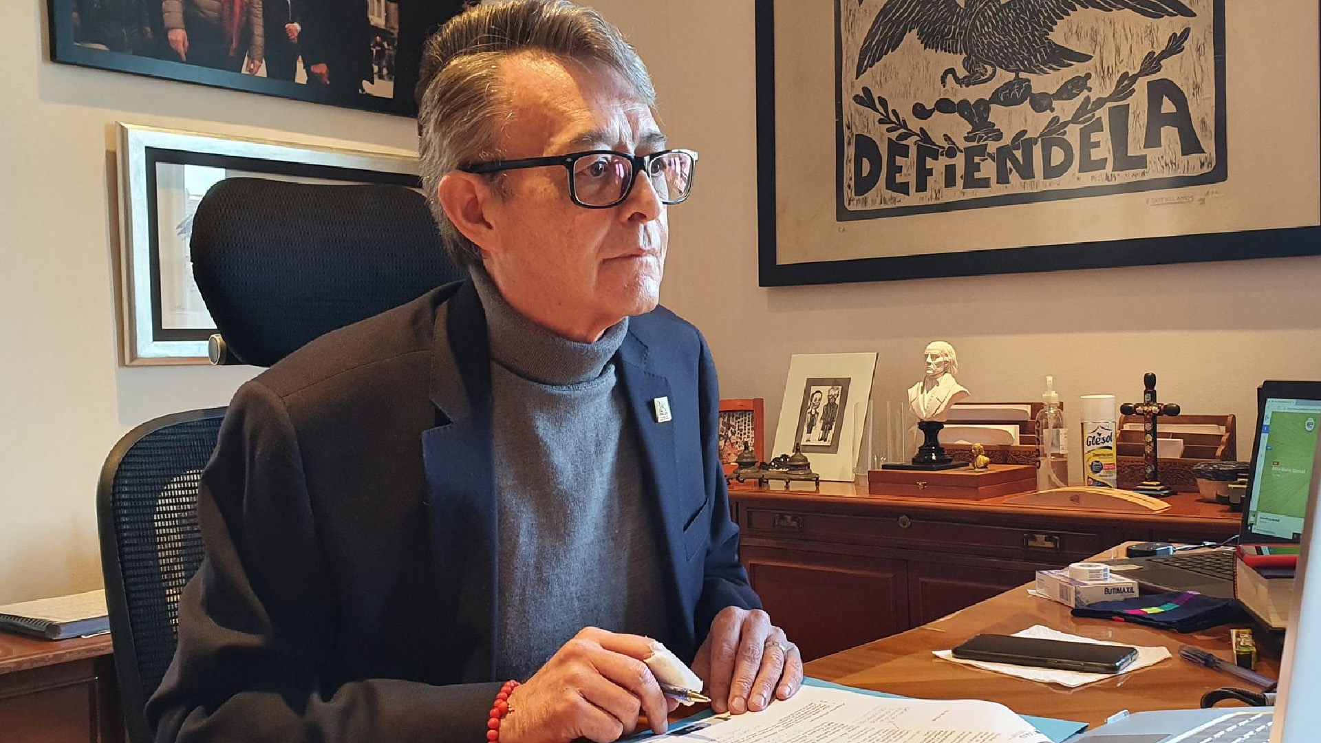 José Alfonso Suárez, secretario de Gobierno de la CDMX, vuelve a dar positivo a COVID-19