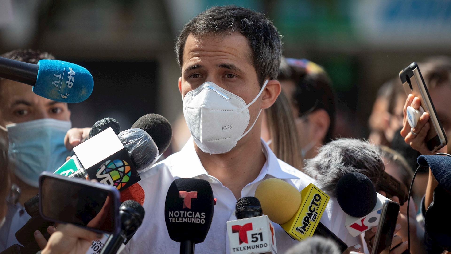 Guaidó agradece a EE.UU., Canadá y UE por el apoyo a negociación con Maduro Guaidó agradece a EE.UU., Canadá y UE por el apoyo a negociación con Maduro