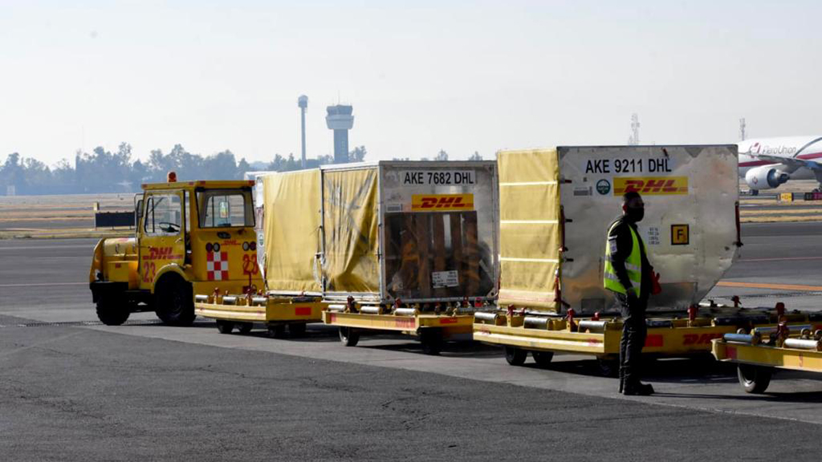 Llega a México lote de 219 mil vacunas contra COVID-19