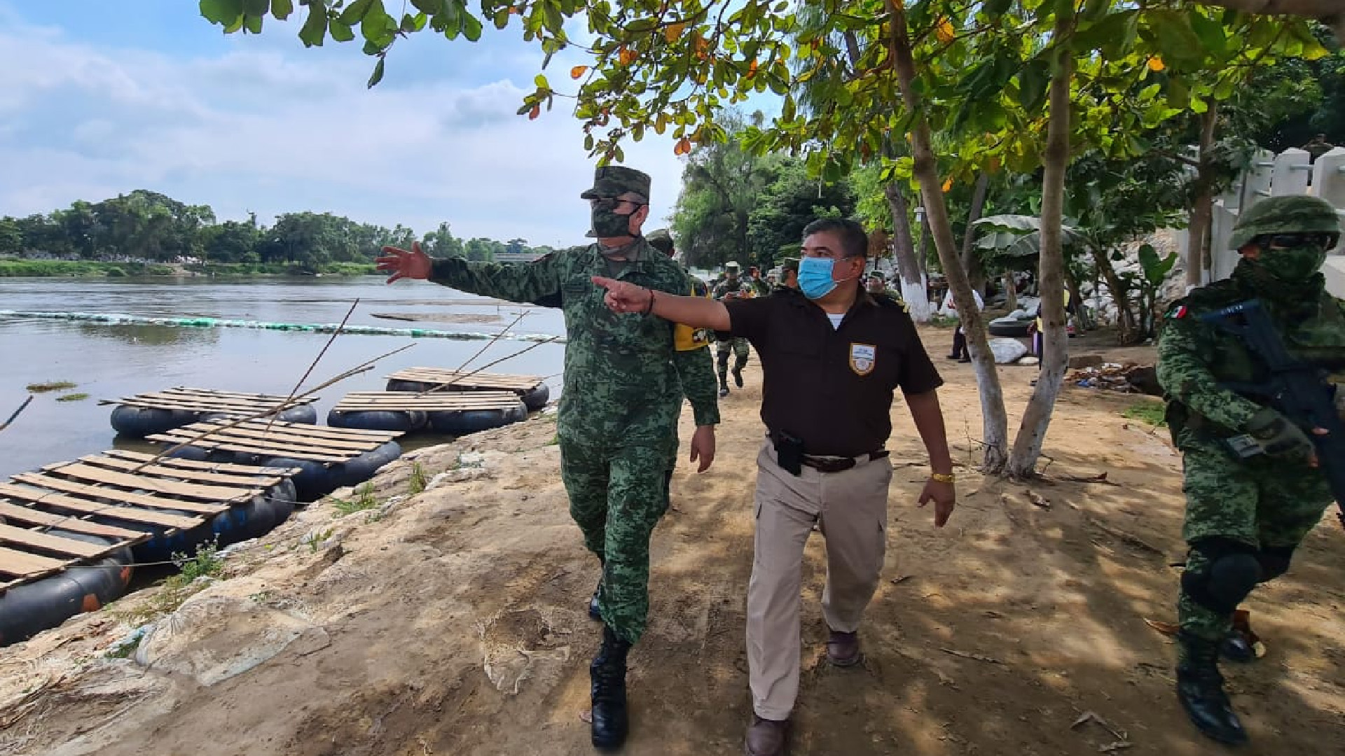 INM mantiene vigilada frontera sur de México ante ingreso de migrantes