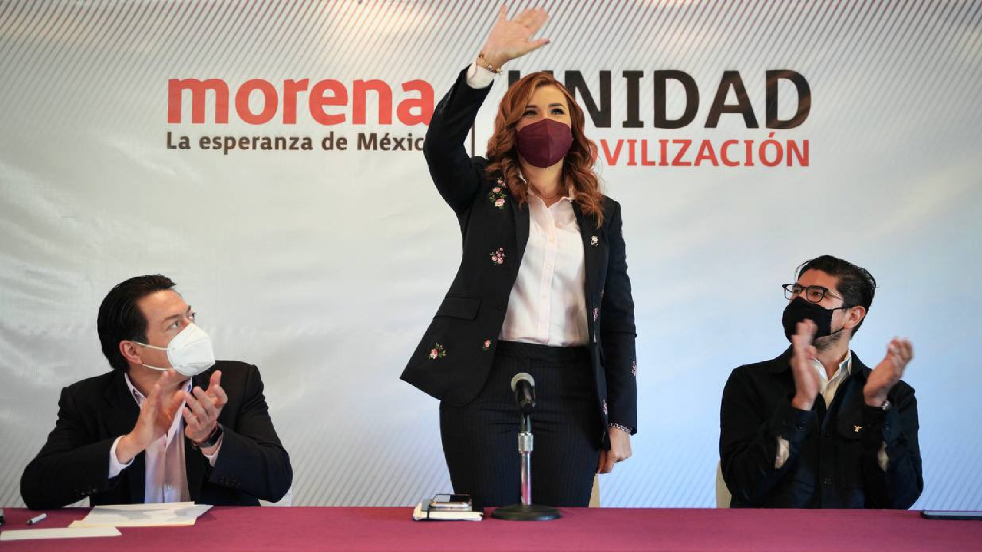 Morena registra a Marina del Pilar Ávila como candidata a gobernadora de Baja California