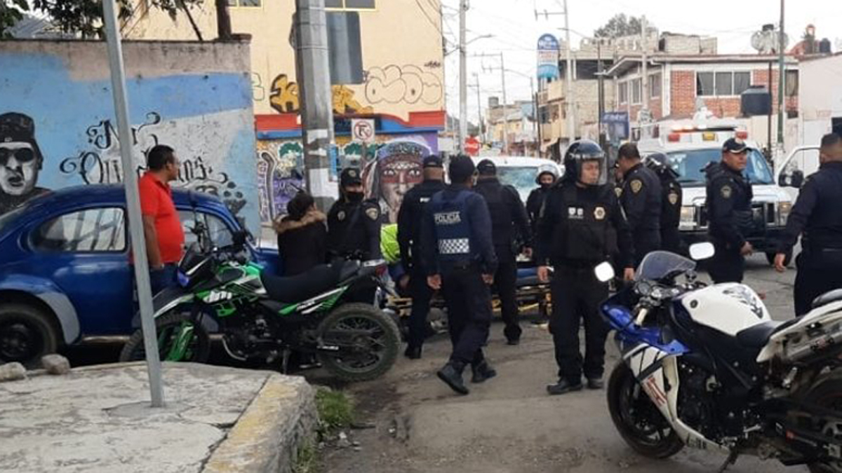 #Video Detención de presuntos narcomenudistas desata balacera en Topilejo; hay 19 detenidos