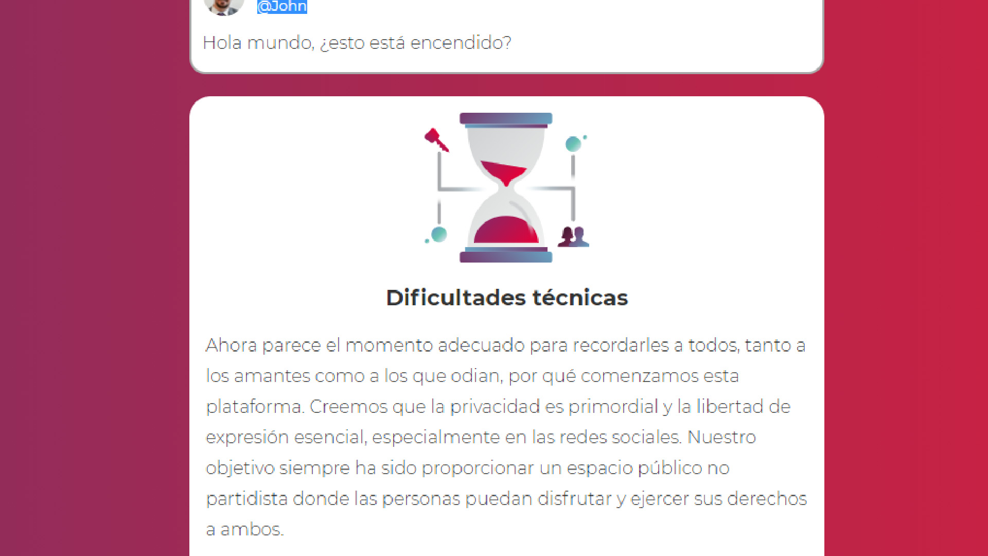 Reactivan página web de Parler, usada por extrema derecha en EE.UU., tras su expulsión por Amazon - parler-foto-captura-de-pantalla