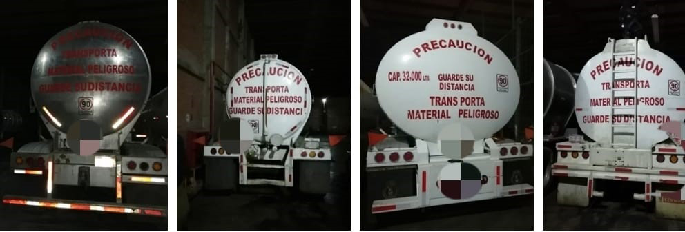 Recupera FGR 120 mil litros de hidrocarburo y detiene a cinco personas - pipas-recuperadas