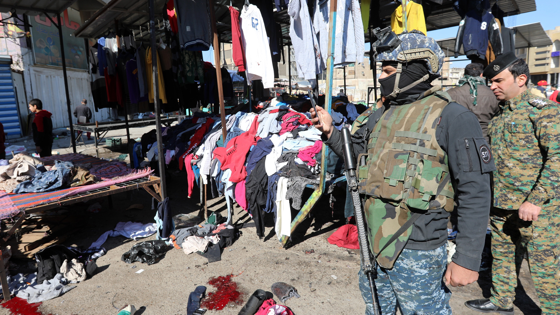 Ataque terrorista suicida en Bagdad deja 32 muertos - plaza-de-al-tayaran-de-bagdad-donde-ocurrieron-explosiones