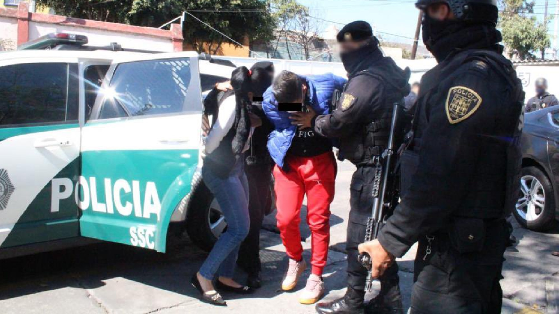 Detienen a dos por extorsión y secuestro; enganchaban a víctimas con productos de sanitización