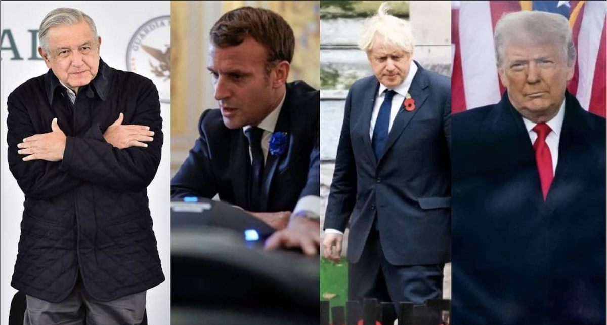 La lista de líderes mundiales contagiados de COVID-19