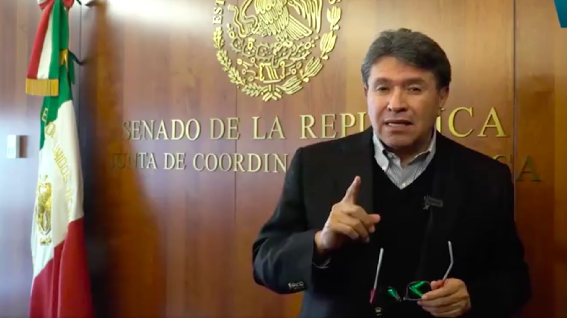 Senado suspende periodo extraordinario por pandemia; temas pendientes se discutirán en febrero, confirma Monreal