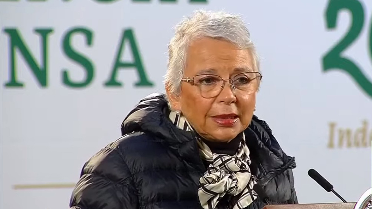 “No tengo manera de sentirme incómoda” al encabezar las ‘mañaneras’, presume Sánchez Cordero