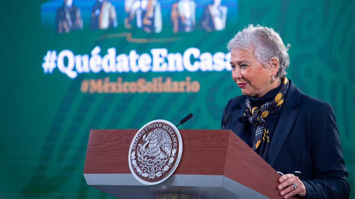 Olga Sánchez Cordero da negativo en segunda prueba de COVID-19