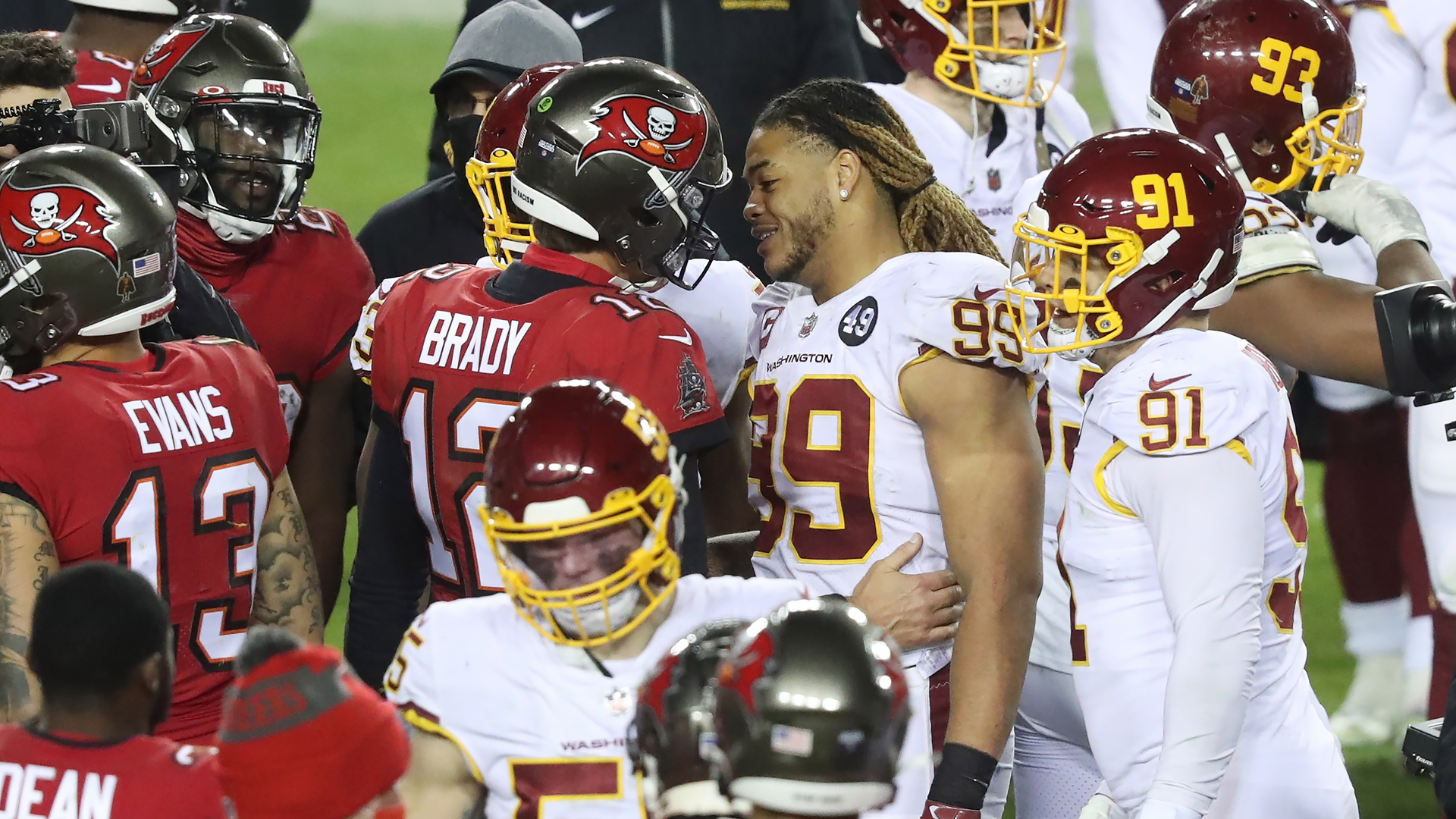 Así se jugará la Ronda Divisional de los Playoffs de la NFL - tampa-bay-buccaneers-vs-washington-football-team