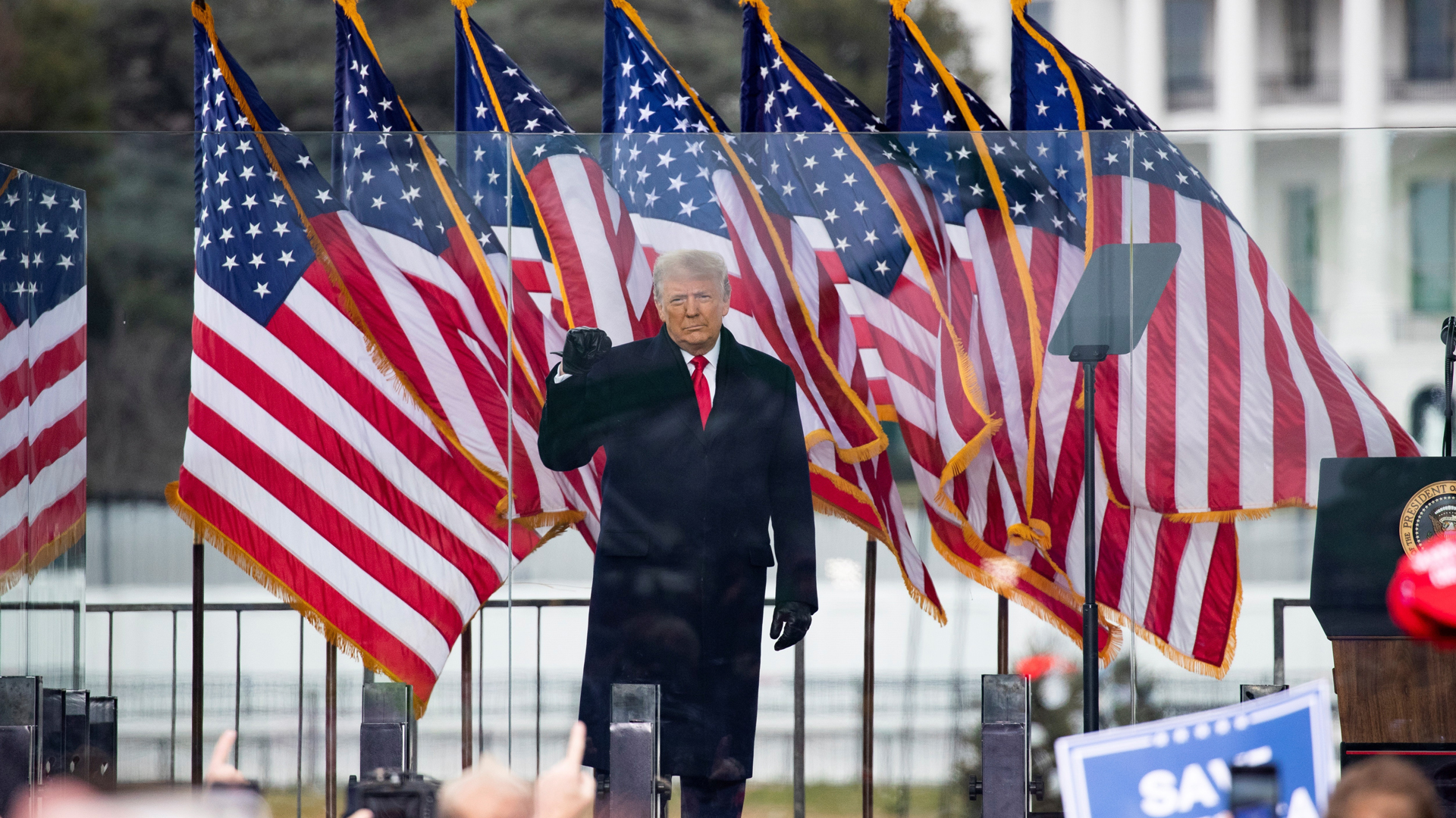 #EnVivo Sesiona Congreso de EE.UU. para ratificar victoria de Joe Biden - trump-ante-simpatizantes-congregados-en-washington-dc