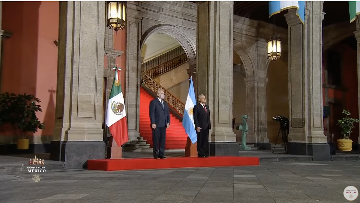 El presidente de Argentina asiste a la mañanera de AMLO (23-02-2021) El presidente de Argentina asiste a la mañanera de AMLO (23-02-2021)