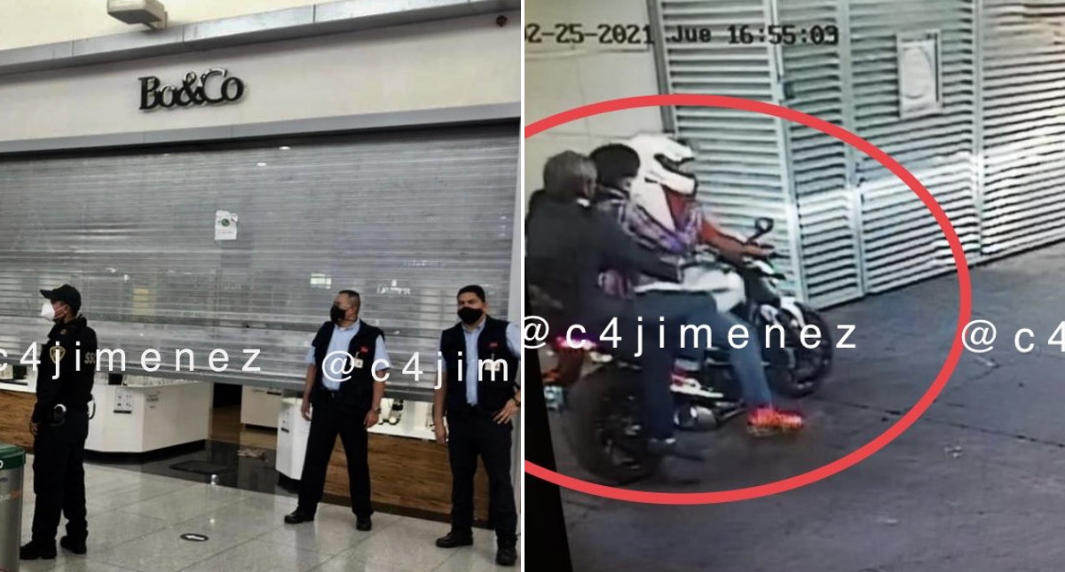 Sujetos disfrazados con pelucas asaltan joyería en Parque Delta