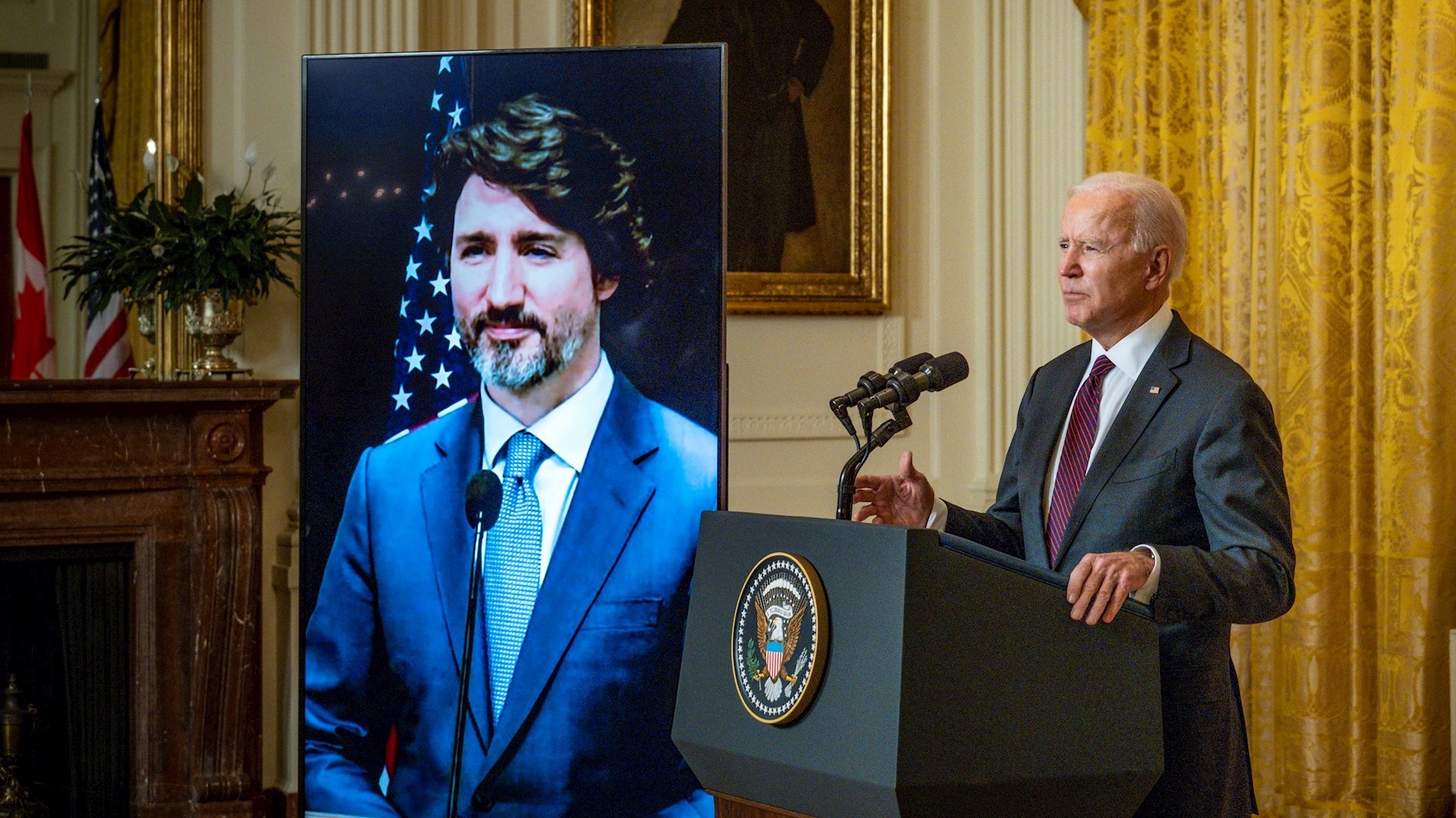 “Se ha echado de menos el liderazgo de Estados Unidos”, dice Trudeau en primera reunión virtual con Biden