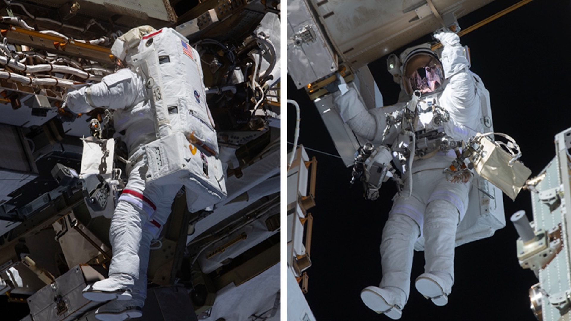 Astronautas concluyen segunda caminata en menos de una semana en la EEI