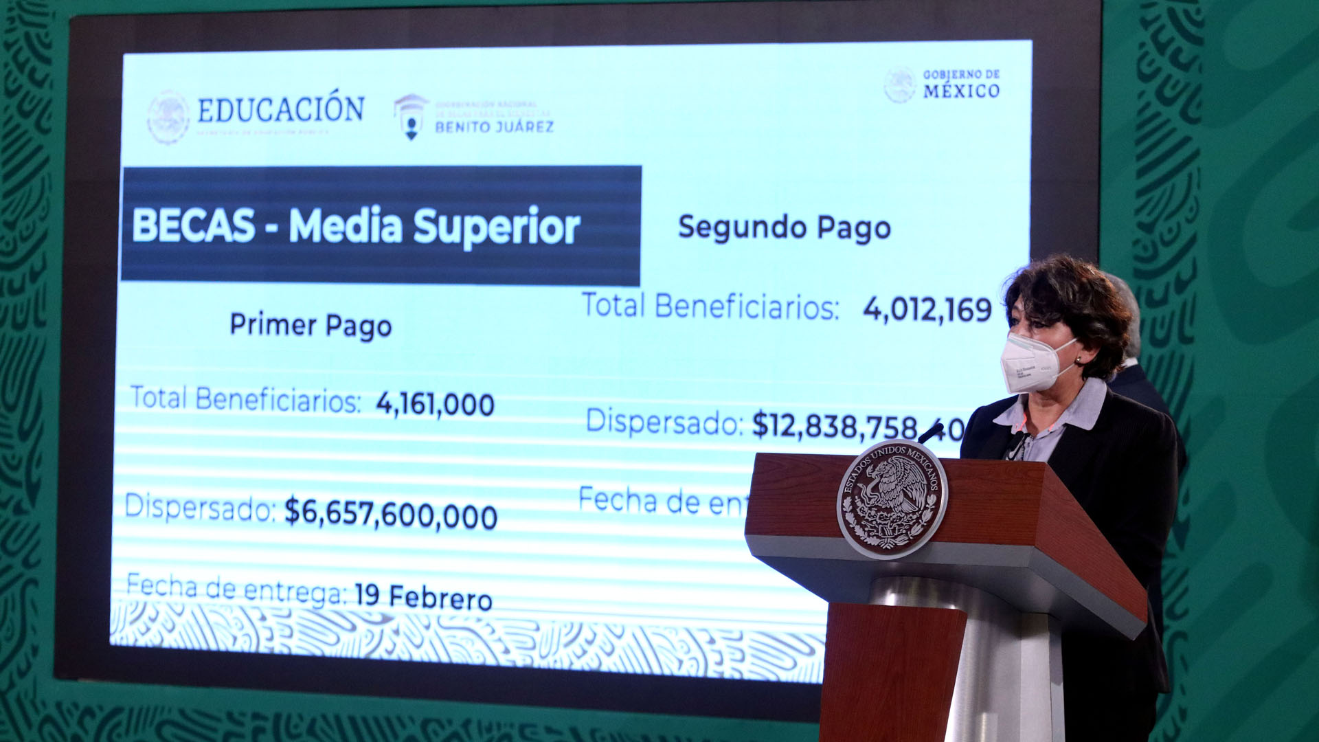 Adelantarán entrega de becas y apoyos escolares por veda electoral - delfina-gomez