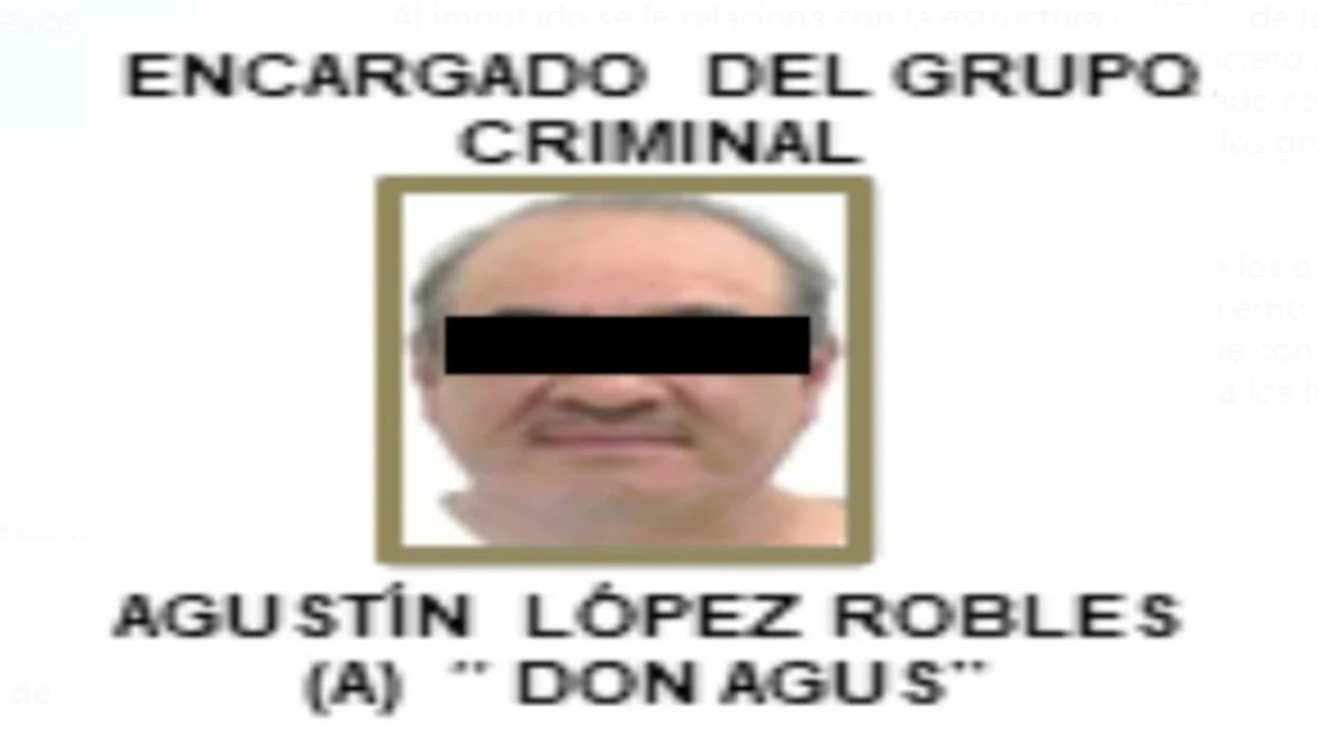 Detienen a ‘Don Agus’, uno de los principales narcotraficantes en Tlalpan