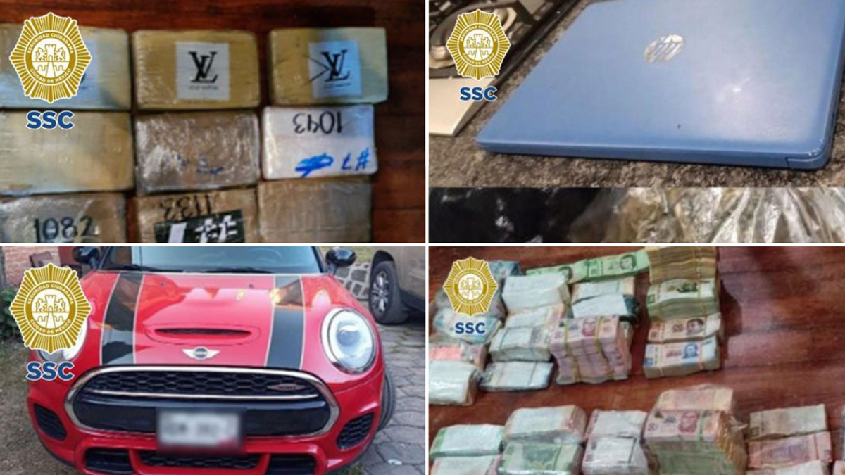 Detienen en Tlalpan a madre de 'El Lunares', exlíder de La Unión Tepito - droga-dinero-y-auto-asegurados-en-detencion-de-madre-de-el-lunares