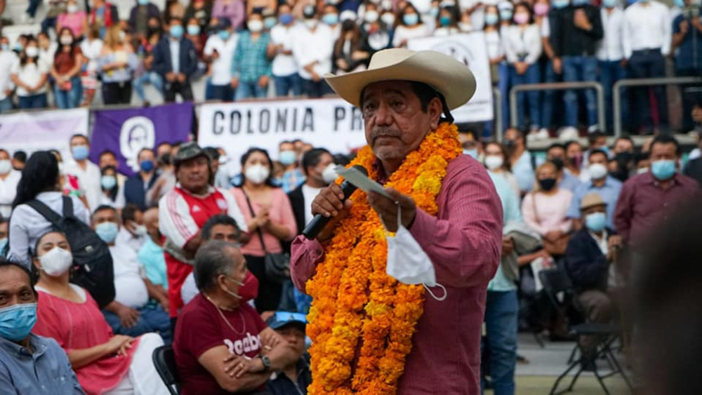 ‘Ya Chole’; la respuesta del presidente a quienes cuestionan la candidatura de Salgado Macedonio