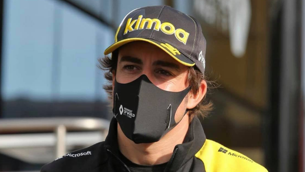 Fernando Alonso fue atropellado por un coche cuando montaba en bicicleta