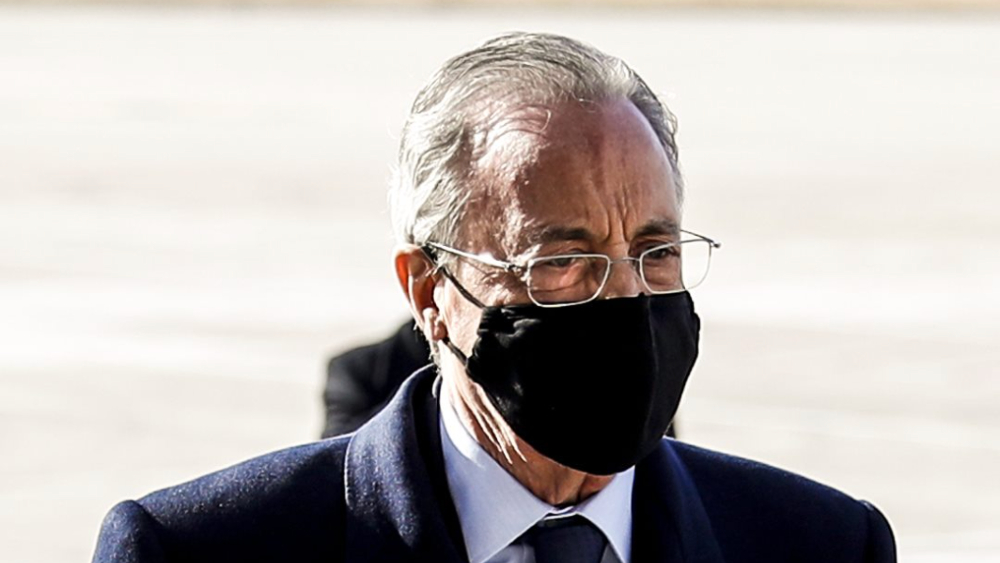 Florentino Pérez, presidente del Real Madrid, dio positivo por COVID-19