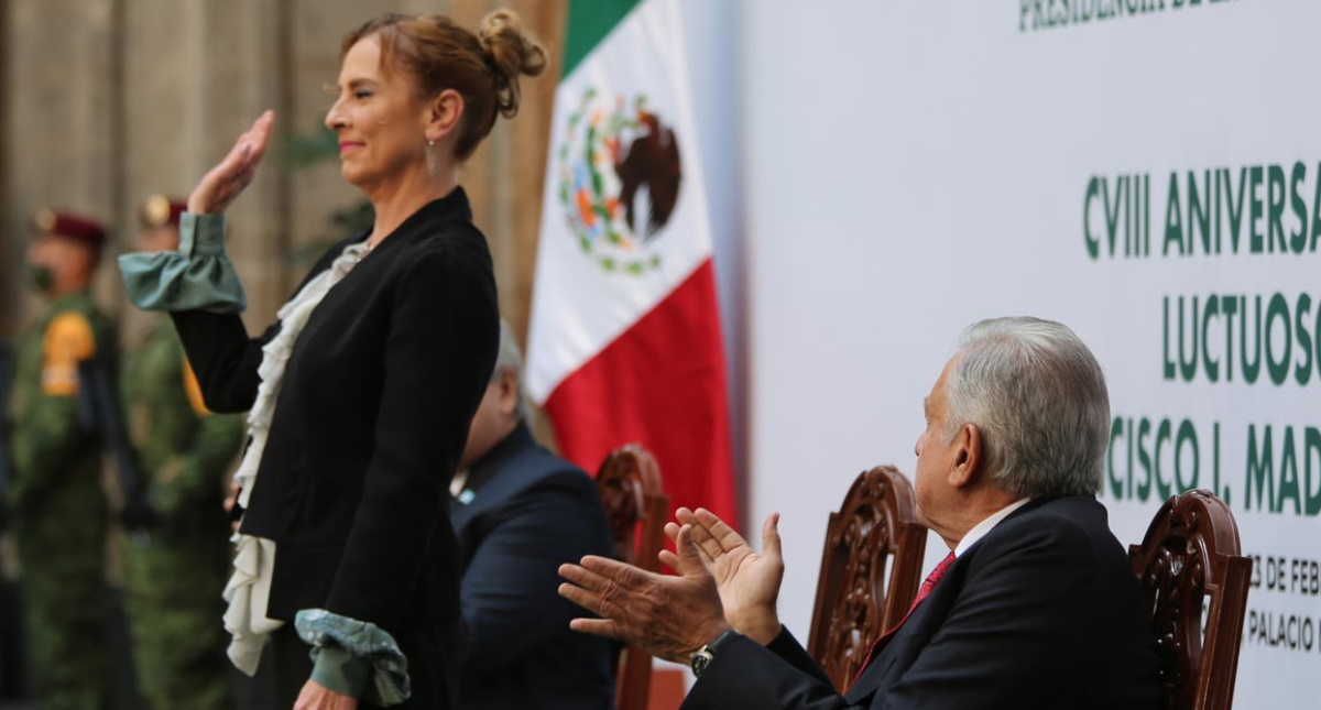 Gutiérrez Müller recuerda enfrentamiento de Madero contra la prensa