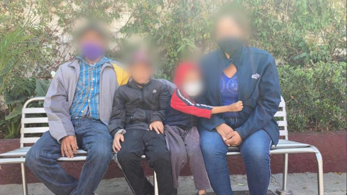 INM ayuda a cuatro niños hondureños a reencontrarse con su familia