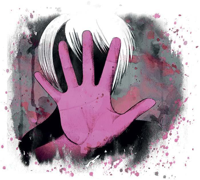 Violador en serie - ilus