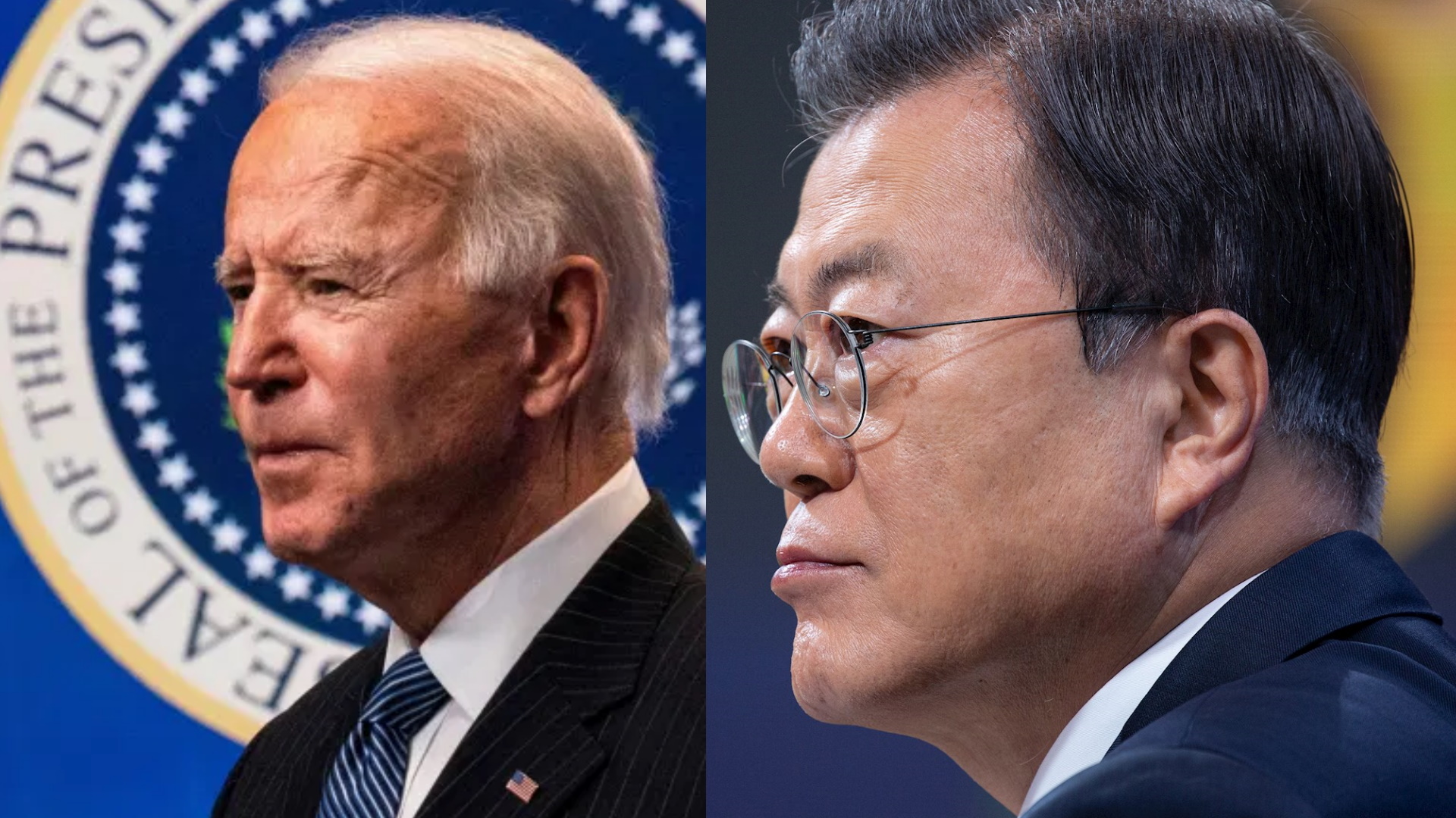 Joe Biden y Moon Jae-in, presidente surcoreano, acuerdan potenciar alianza para lograr la paz en la península de Corea